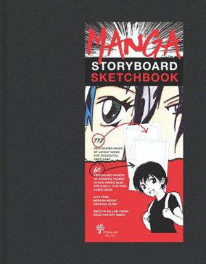 Cover art for Manga Storyboard Sketchbook