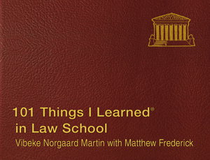 Cover art for 101 Things I Learned in Law School