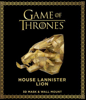 Cover art for Game of Thrones Mask and Wall Mount - House Lannister Lion