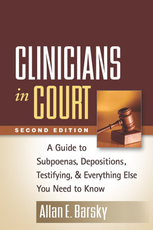 Cover art for Clinicians in Court