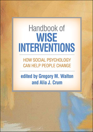 Cover art for Handbook of Wise Interventions