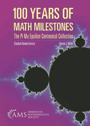 Cover art for 100 Years of Math Milestones