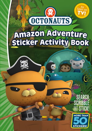 Cover art for Octonauts: Amazon Adventure Sticker book