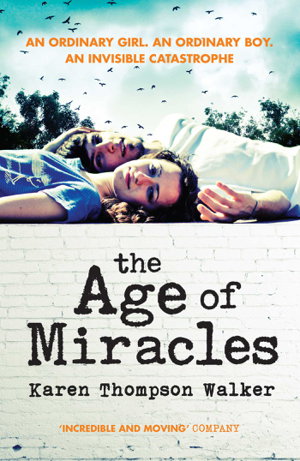 Cover art for The Age of Miracles