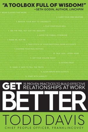 Cover art for Get Better