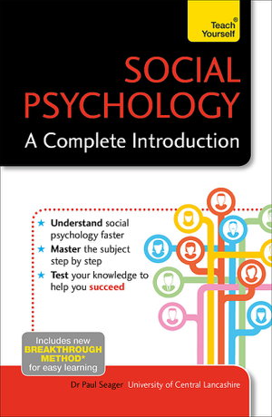 Cover art for Social Psychology - A Complete Introduction Teach Yourself