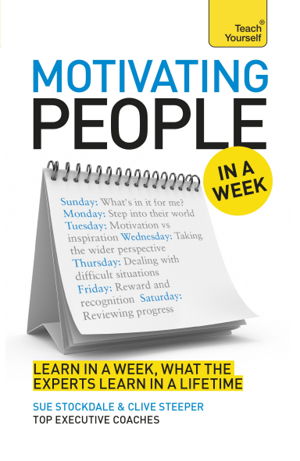 Cover art for Teach Yourself Motivating People in a Week