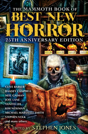 Cover art for Mammoth Book of Best New Horror 25
