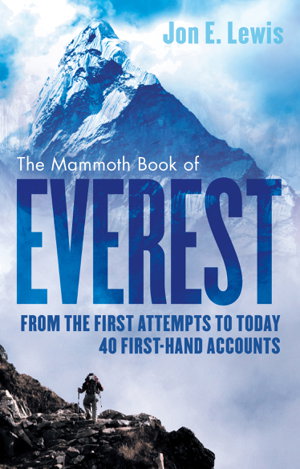 Cover art for Mammoth Book Of Everest