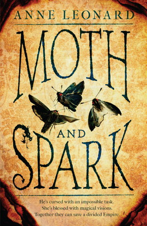 Cover art for Moth and Spark
