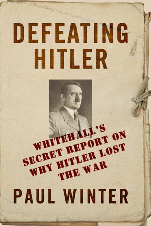 Cover art for Defeating Hitler