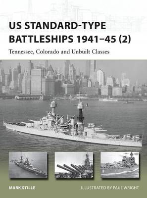 Cover art for US Standard-type Battleships 1941-1945 Tennessee, Colorado and Unbuilt Classes
