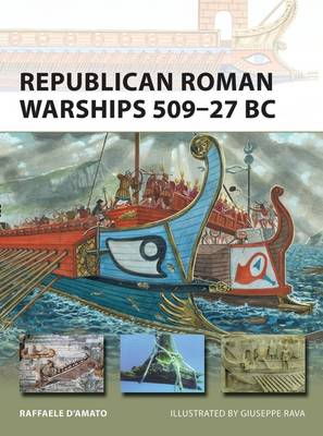 Cover art for Republican Roman Warships 509-27BC