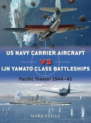 Cover art for US Navy Carrier Aircraft vs IJN Yamato Class Battleships
