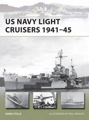 Cover art for US Navy Light Cruisers 1941-45