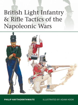 Cover art for British Light Infantry & Rifle Tactics of the Napoleonic Wars