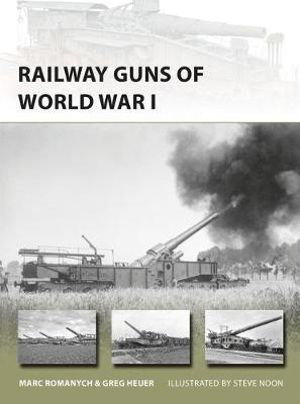 Cover art for Railway Guns of World War I