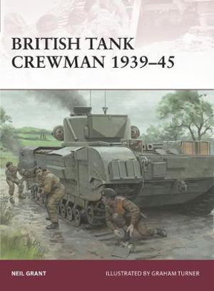 Cover art for British Tank Crewman 1939-45