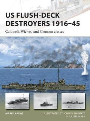 Cover art for US Flush-Deck Destroyers 1916 45