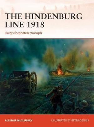 Cover art for Hindenburg Line 1918