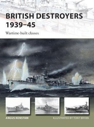 Cover art for British Destroyers 1939-45