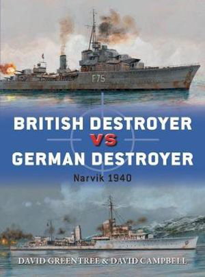 Cover art for British Destroyer vs German Destroyer