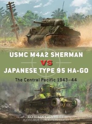 Cover art for USMC M4A2 Sherman vs Japanese Type 95 Ha-Go