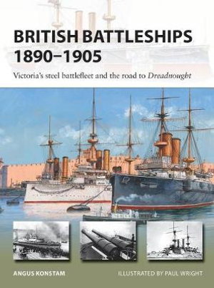 Cover art for British Battleships 1890-1905