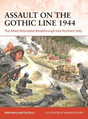 Cover art for Assault on the Gothic Line 1944