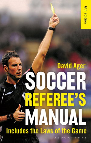 Cover art for Soccer Referee's Manual