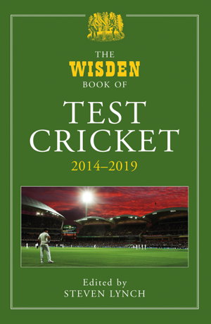 Cover art for Wisden Book of Test Cricket 2014 - 2019