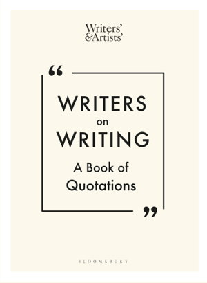 Cover art for Writers on Writing