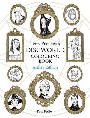 Cover art for Terry Pratchett's Discworld Colouring Book: Artist's Edition