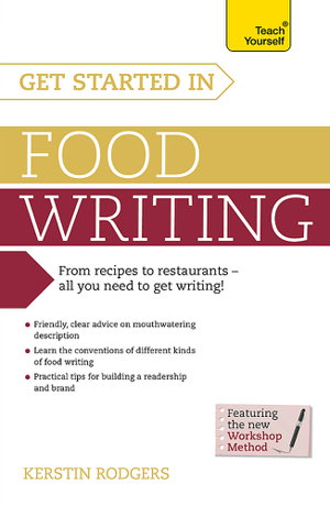 Cover art for Get Started in Food Writing Teach Yourself