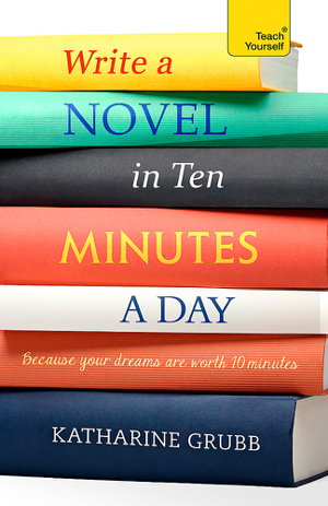 Cover art for Write a novel in 10 minutes a day