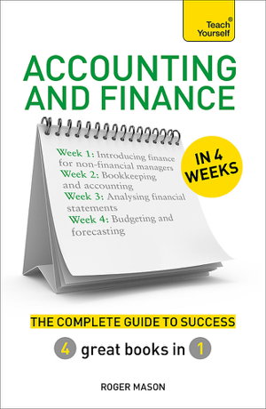 Cover art for Accounting & Finance in 4 Weeks