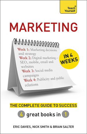 Cover art for Marketing in 4 Weeks