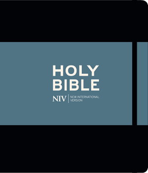 Cover art for NIV Journalling Black Hardback Bible