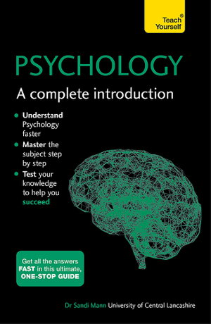 Cover art for Psychology A Complete Introduction Teach Yourself