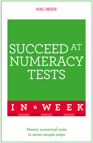 Cover art for Succeed At Numeracy Tests In A Week