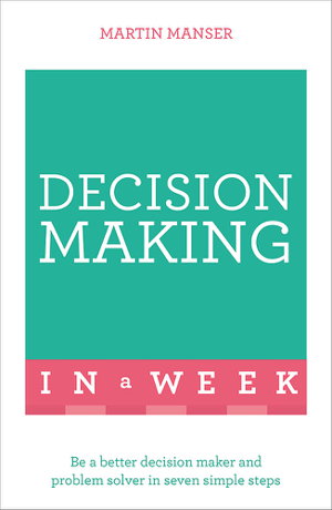 Cover art for Decision Making In A Week