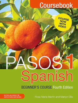 Cover art for Pasos 1 Spanish Beginner's Course (Fourth Edition)