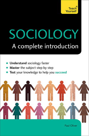 Cover art for Sociology A Complete Introduction