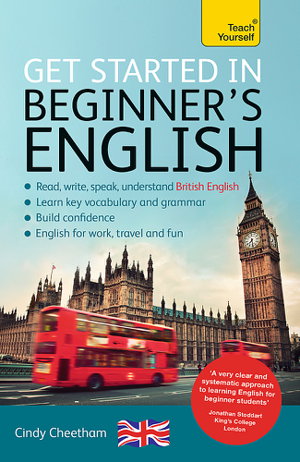 Cover art for Get Started in Beginner's English (Learn British English as a Foreign Language)
