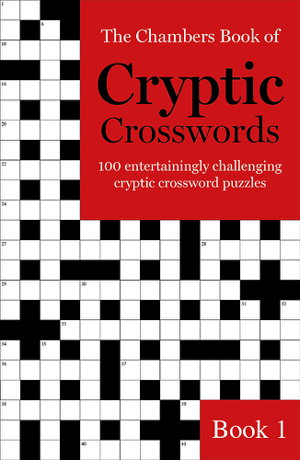 Cover art for Chambers Book of Cryptic Crosswords, Book 1