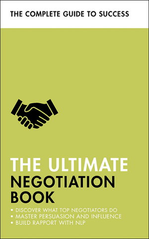 Cover art for The Ultimate Negotiation Book