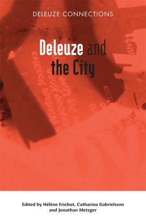 Cover art for Deleuze and the City