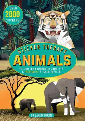 Cover art for Sticker Therapy Animals