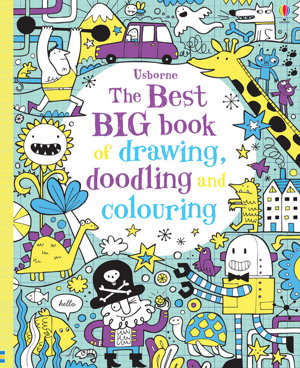 Cover art for The Best Big Book of Drawing Doodling & Colouring