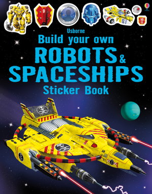 Cover art for Build Your Own Robots and Spaceships Sticker Book